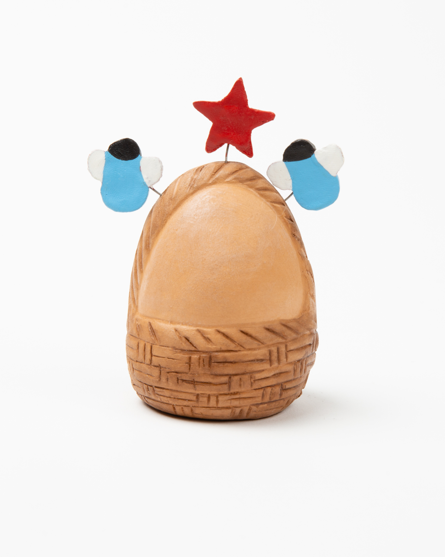 Pesebre café Sagrada Familia con angelitos