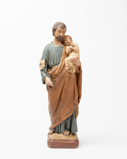 Figura San José con Jesús durmiendo