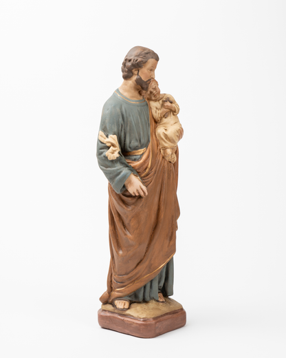 Figura San José con Jesús durmiendo