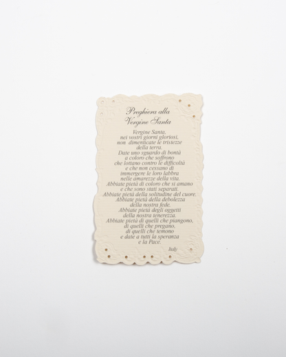 Estampa Nuestra Señora de Lourdes