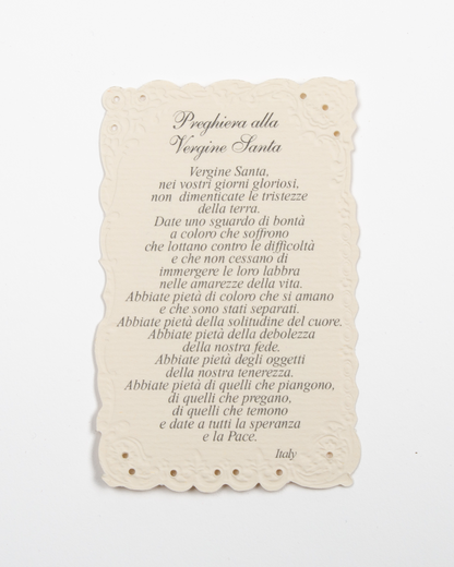 Estampa Nuestra Señora de Lourdes