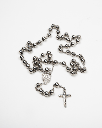 Rosario acero inoxidable