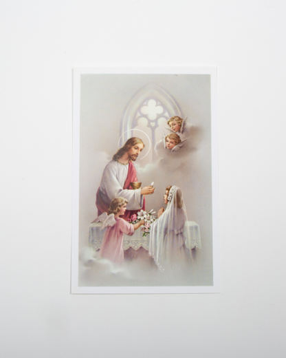 Santito Jesús dando la Comunión (8 unidades)